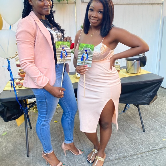 ASOS Sequin Midi Slit Dress - Picture 3 of 8